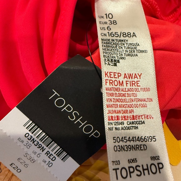 NWT Topshop Pamela one piece - Picture 6 of 6